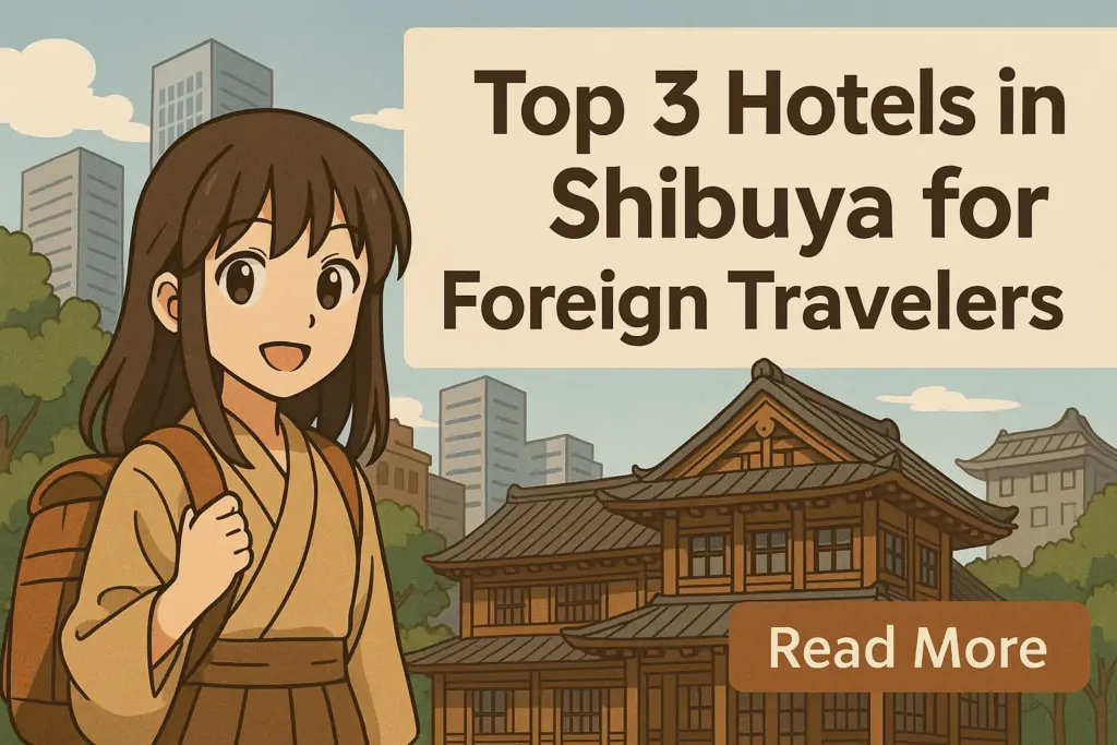 ChatGPT Image 2025年5月22日 15_50_29 Recommended hotels for travelers in Shibuya