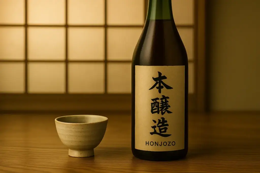 Honjozo sake
