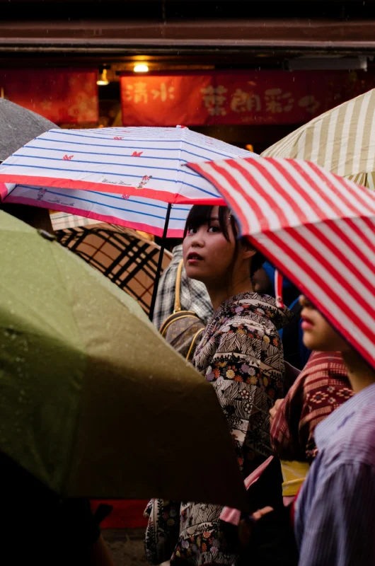 tokyo street rainy night local life japan travel without speaking japanese