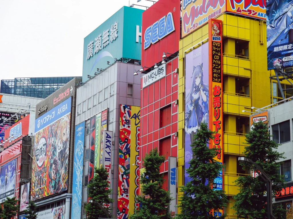 Anime and gaming shops in Akihabara, Tokyo